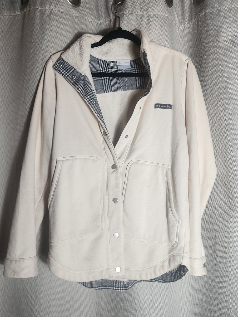 Columbia Women’s Cream Sherpa-Lined Jacket